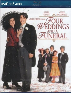 Four Weddings &amp; A Funeral [Blu-ray] Cover
