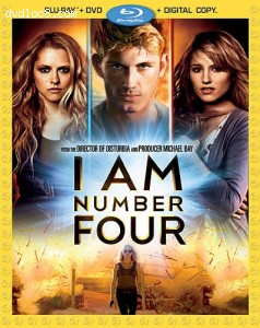 I Am Number Four (Three-Disc Blu-ray/DVD Combo + Digital Copy) Cover I Am Number Four (Three-Disc Blu-ray/DVD Combo + Digital Copy) Cover
