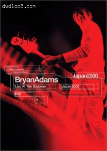 Bryan Adams - Live at the Budokan Cover