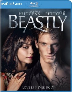 Beastly [Blu-ray] Cover