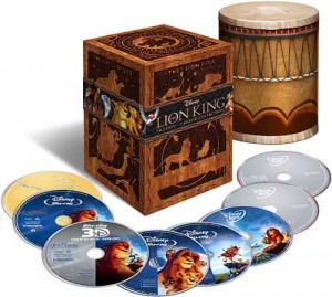 Lion King Trilogy (Eight-Disc Combo: Blu-ray 3D / Blu-ray / DVD / Digital Copy), The Cover