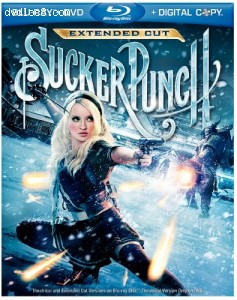 Sucker Punch (Extended Cut) (Blu-ray/DVD Combo + Digital Copy) Cover