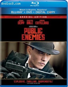 Public Enemies (Special Edition) [Blu-ray/DVD Combo + Digital Copy] Cover