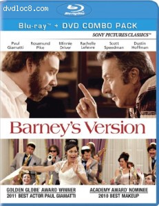 Barney's Version (Two-Disc Blu-ray/DVD Combo) Cover