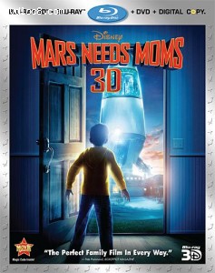 Mars Needs Moms (Four-Disc Blu-ray 3D / Blu-ray / DVD / Digital Copy Combo) Cover