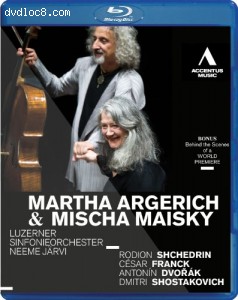 Martha Argerich &amp; Mischa Maisky [Blu-ray] Cover