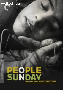 People on Sunday: The Criterion Collection Cover