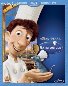 Ratatouille (Two-Disc Blu-ray / DVD Combo) Cover Ratatouille (Two-Disc Blu-ray / DVD Combo) Cover