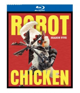 Robot Chicken: Season Five [Blu-ray] Cover