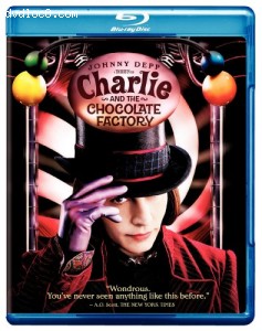 Charlie and The Chocolate Factory [Blu-ray] Cover