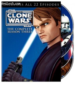 Star Wars: The Clone Wars: The Complete Season Three Cover Star Wars: The Clone Wars: The Complete Season Three Cover