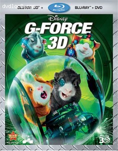 G-Force (Three-Disc Combo: Blu-ray 3D/ Blu-ray/DVD) Cover