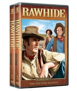 Rawhide - Season Two, Vols. 1 & 2 Cover Rawhide - Season Two, Vols. 1 & 2 Cover