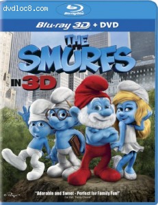 Smurfs (Two-Disc Combo: Blu-ray 3D / Blu-ray / DVD), The Cover