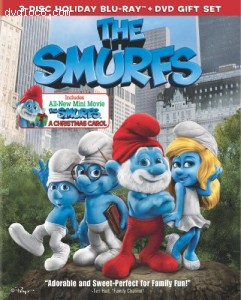 Smurfs / The Smurfs: Christmas Carol (Three-Disc Combo Blu-ray / DVD ), The Cover