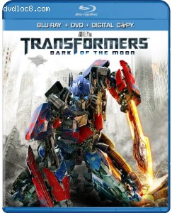 Transformers: Dark of the Moon (Two-Disc Blu-ray/DVD Combo + Digital Copy) Cover
