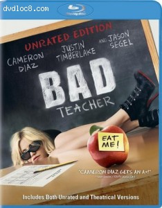 Bad Teacher (Unrated Edition) [Blu-ray] Cover