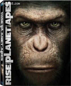 Rise of the Planet of the Apes (Two-Disc Edition Blu-ray/DVD Combo + Digital Copy) Cover