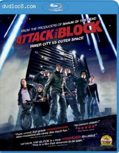 Attack the Block [Blu-ray] Cover