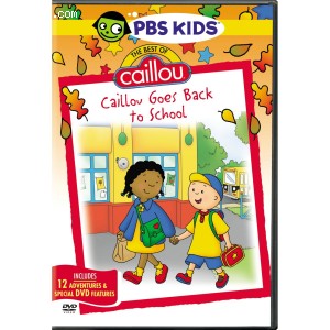 Caillou: Caillou Goes Back to School Cover