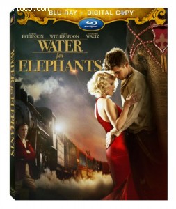Water for Elephants (+ Digital Copy) [Blu-ray] Cover
