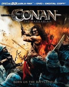 Conan the Barbarian (Two-Disc Combo: Blu-ray 3D / Blu-ray / DVD) Cover