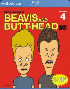 Beavis &amp; Butthead: Volume 4 [Blu-ray] Cover