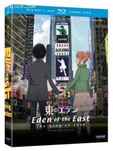 Eden of the East: The King of Eden (Two-Disc Blu-ray/DVD Combo) Cover Eden of the East: The King of Eden (Two-Disc Blu-ray/DVD Combo) Cover