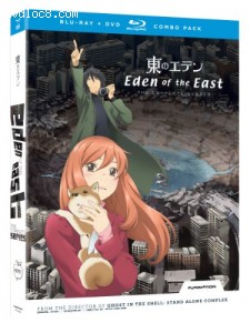Eden of the East: Complete Series (Blu-ray/DVD Combo) Cover Eden of the East: Complete Series (Blu-ray/DVD Combo) Cover
