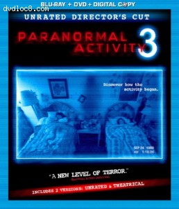 Paranormal Activity 3 (Blu-ray/DVD Combo in Blu-ray Packaging) Cover Paranormal Activity 3 (Blu-ray/DVD Combo in Blu-ray Packaging) Cover