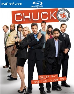 Chuck: The Complete Fifth Season [Blu-ray] Cover