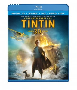 Adventures of Tintin (Three-Disc Combo: Blu-ray 3D / Blu-ray / DVD / Digital Copy), The