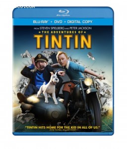 Adventures of Tintin (Two-Disc Blu-ray/DVD Combo + Digital Copy), The Cover