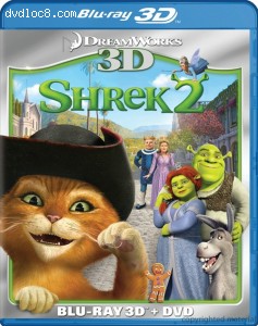 Shrek 2 3D [Blu-ray] Cover
