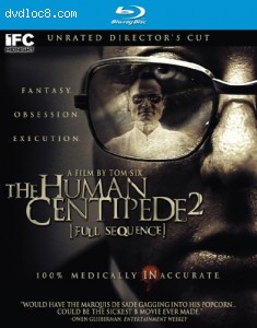 Human Centipede II: Full Sequence [Blu-ray] Cover