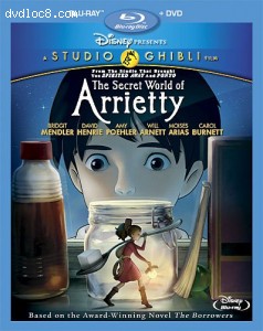 Secret World of Arrietty, The (Two-Disc Blu-ray/DVD Combo) Cover