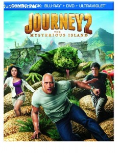 Journey 2: The Mysterious Island (Blu-ray + DVD + UltraViolet) [Blu-ray] Cover