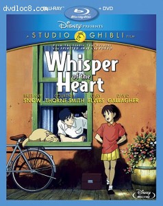 Whisper of the Heart (Two-Disc Blu-ray/DVD Combo) Cover