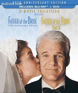 Father of the Bride: 20th Anniversary Edition -Two Movie Collection (Three-Disc Blu-ray/DVD Combo) Cover