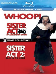 Sister Act: 20th Anniversary Edition - Two-Movie Collection (Three-Disc Blu-ray/DVD Combo) Cover