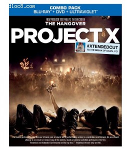 Project X (Blu-ray/DVD Combo + UltraViolet Digital Copy) Cover