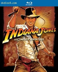 Indiana Jones: The Complete Adventures [Blu-ray] Cover