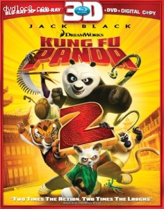 Kung Fu Panda 2 (Blu-ray 3D/DVD Combo + Digital Copy) Cover