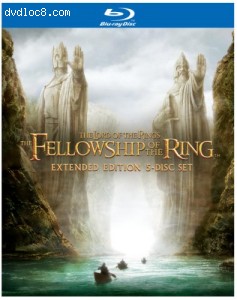 Lord of the Rings: Fellowship of the Ring - Extended Edition [Blu-ray] Cover