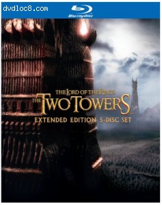 Lord of the Rings: The Two Towers - Extended Edition [Blu-ray] Cover