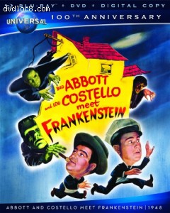 Abbott &amp; Costello Meet Frankenstein [Blu-ray + DVD + Digital Copy] (Universal's 100th Anniversary)