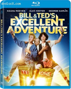 Bill &amp; Ted's Excellent Adventure [Blu-ray] Cover