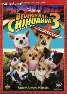 Beverly Hills Chihuahua 3 (Two-Disc Blu-ray/DVD Combo) Cover