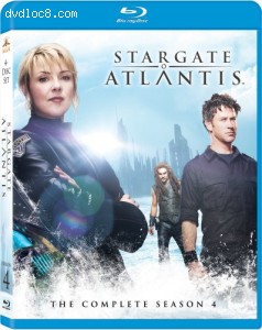 Stargate Atlantis: Season 4 [Blu-ray] Cover