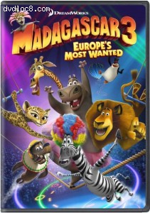 Madagascar 3: Europe's Most Wanted Cover